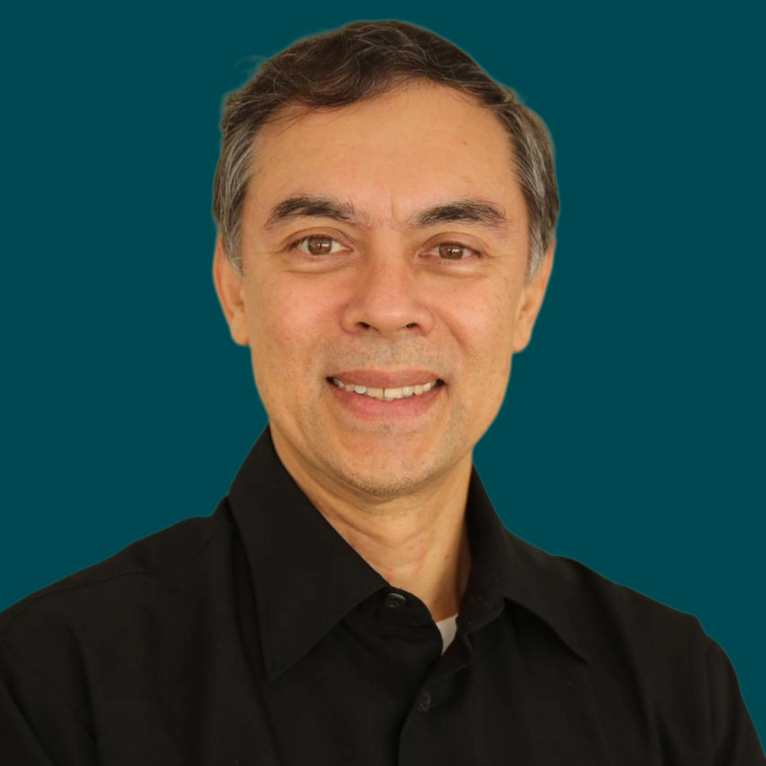 professional portrait black shirt neutral background studio lighting